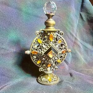Bejeweled perfume bottle
